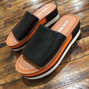 Alias Mae  Platform Slide Sandals 7